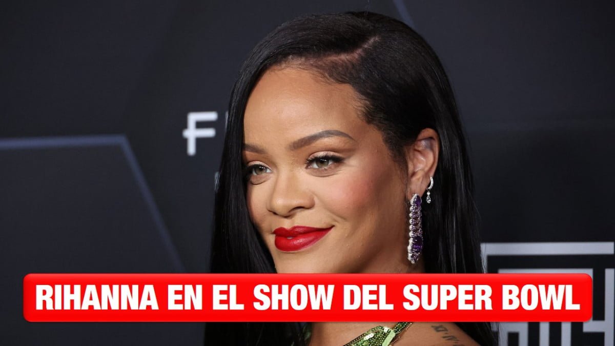 Rihanna protagonizará el show de medio tiempo del Super Bowl