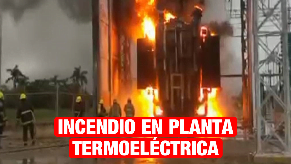 Incendio en termoeléctrica fue por sobrecalentamiento