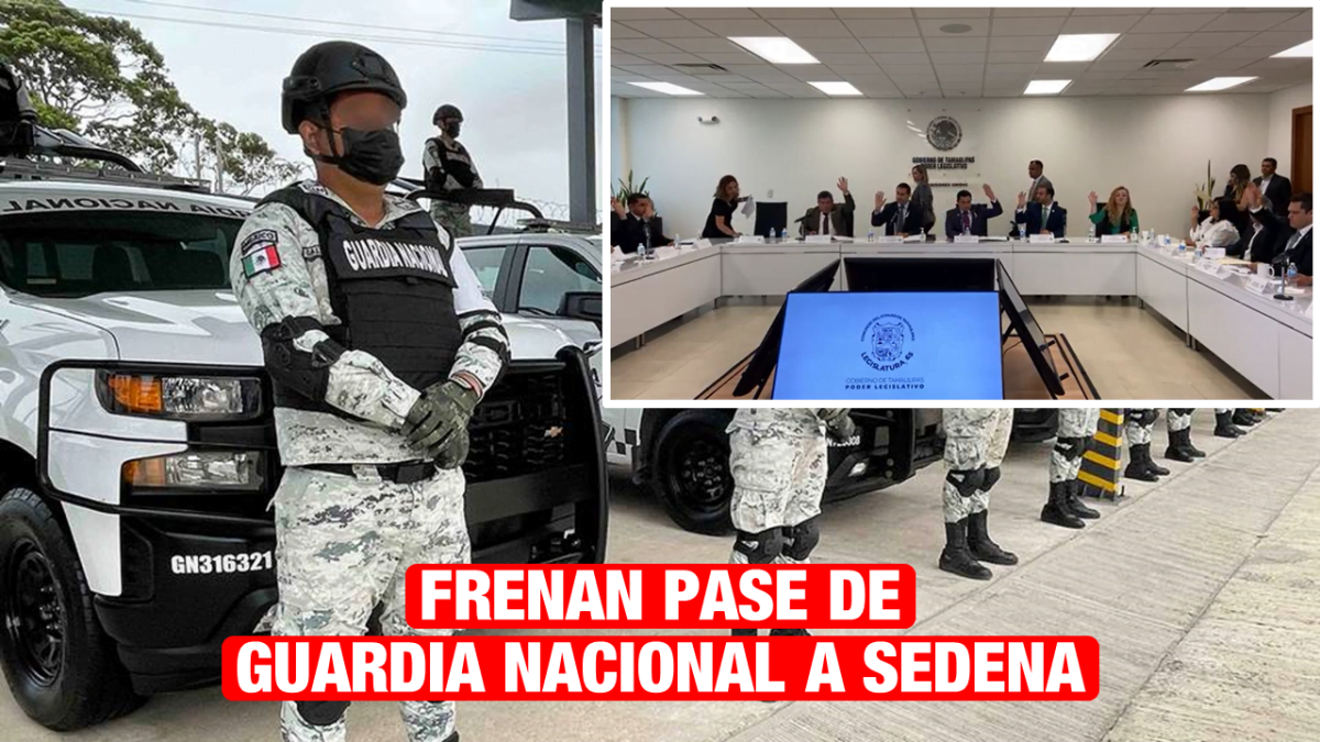 Diputados rechazan proyecto federal que busca integrar la Guardia Nacional a la SEDENA y permanencia del ejército en las calles