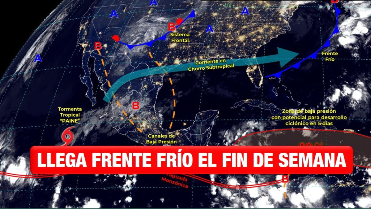 Llegará frente frío el fin de semana a Tamaulipas