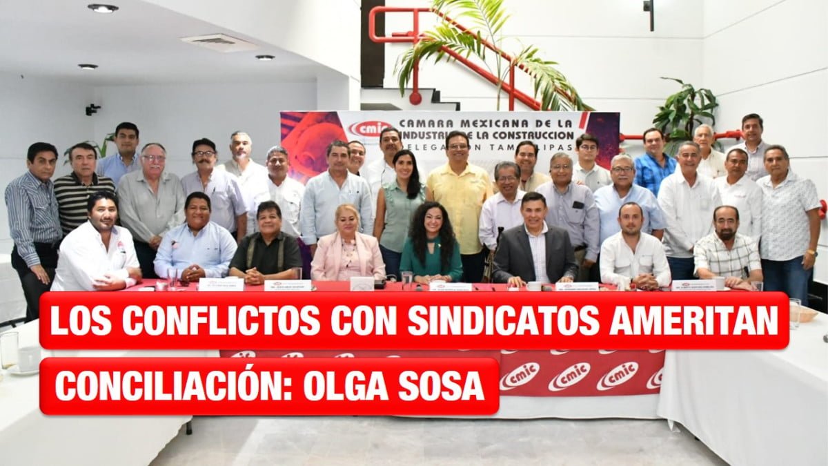 Los conflictos con los sindicatos ameritan conciliación: Olga Sosa