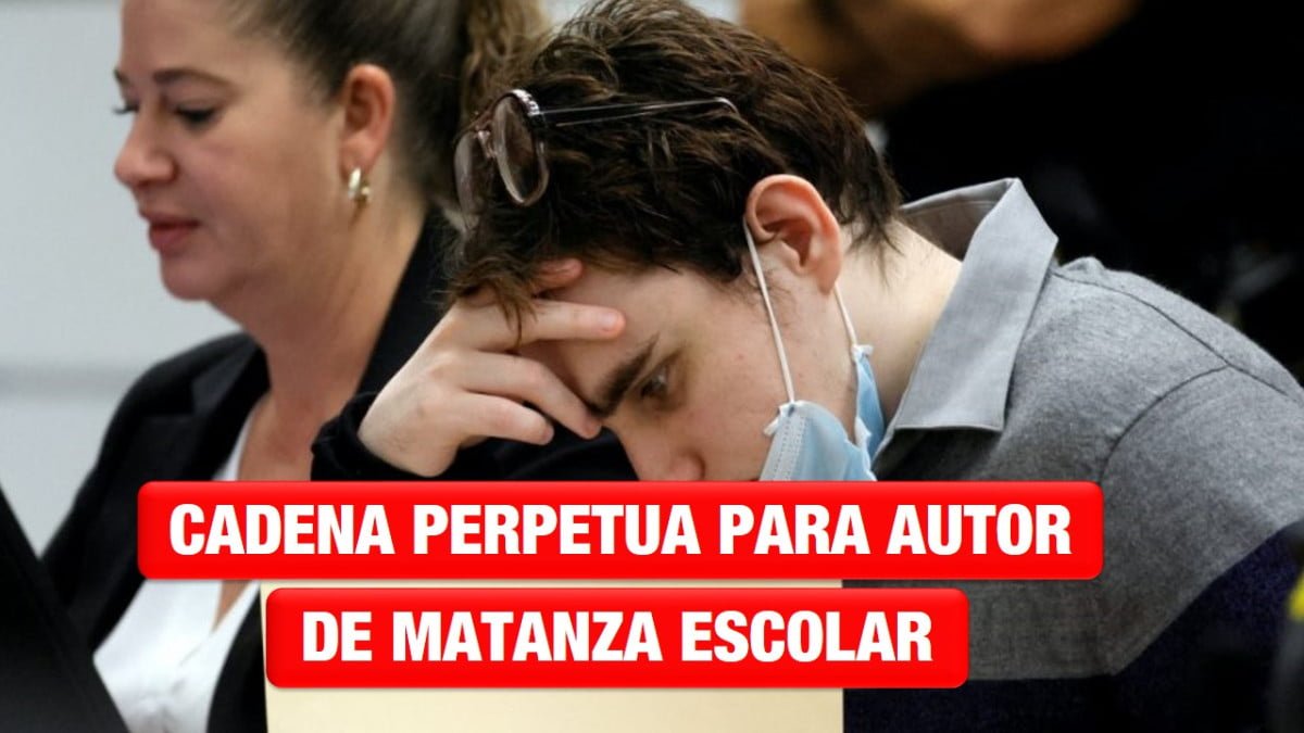 Sentenciarán a cadena perpetua a autor del tiroteo en una escuela que dejó 17 muertos en 2018
