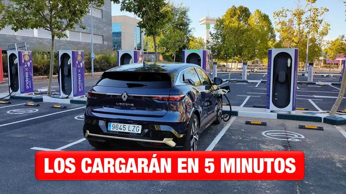 Cargarán los autos eléctricos en 5 minutos
