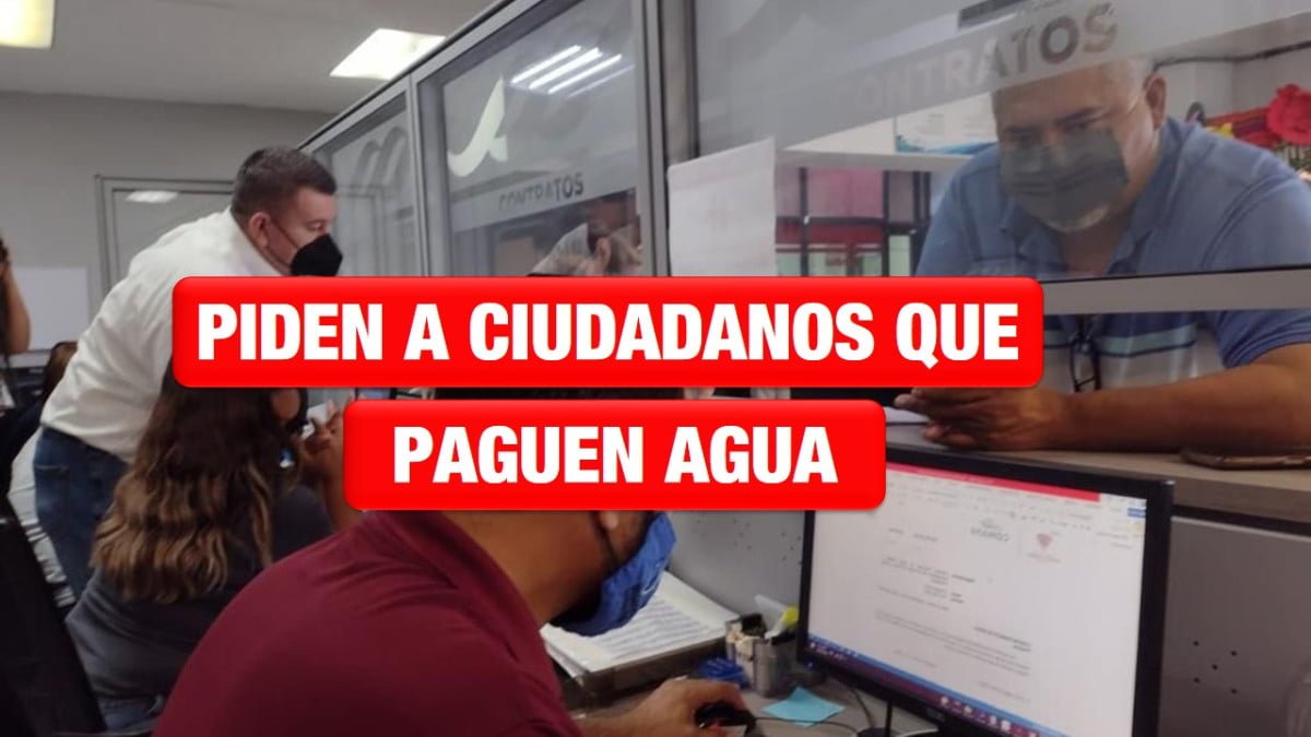 Exhorta COMAPA a ciudadanos a ponerse al corriente en el pago de agua potable
