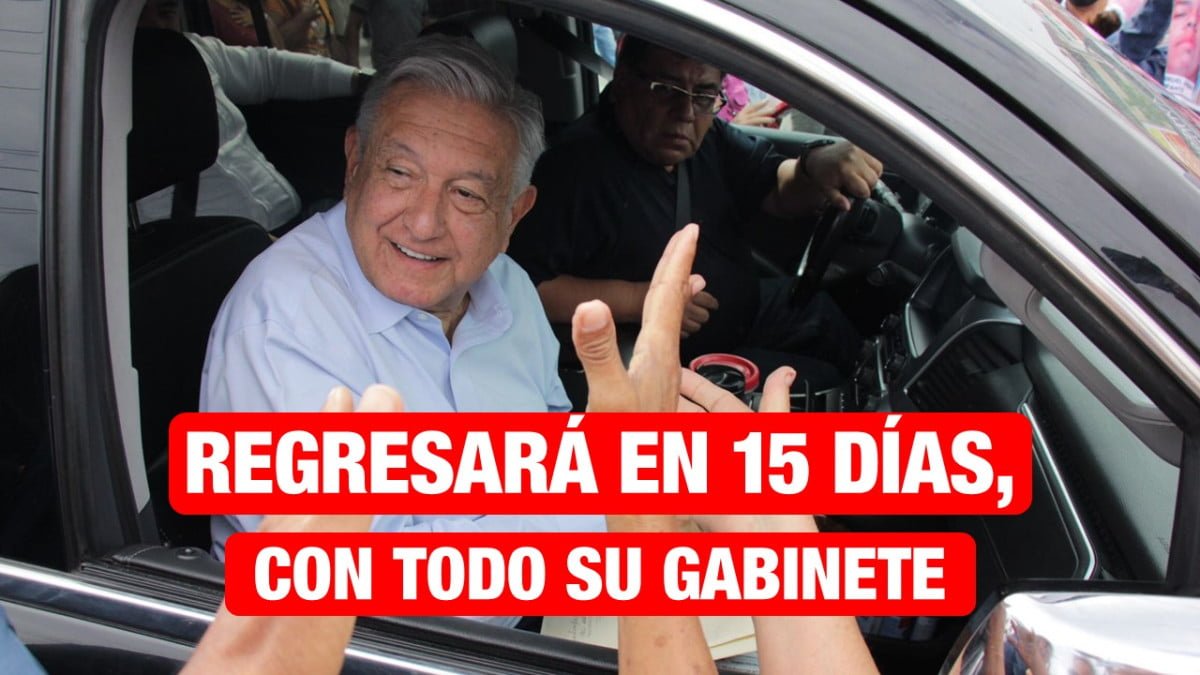 Anuncia AMLO regreso a Tamaulipas en 15 días; fue una bendición que ganará Américo