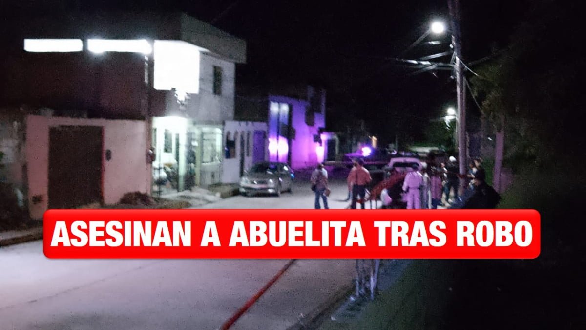 Atacan a pareja de la tercera edad para robar su domicilio en Tampico; la mujer perdió la vida