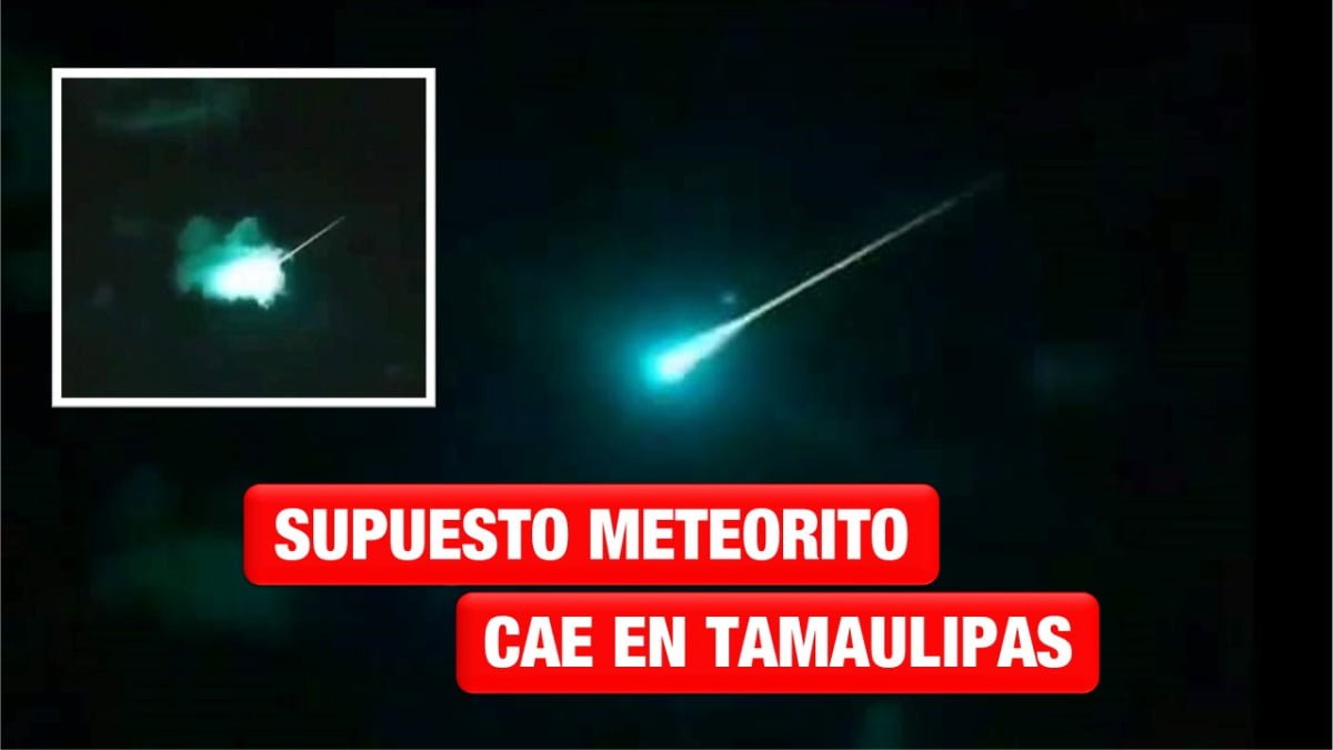 Reportan caída de supuesto meteorito entre Abasolo y Jiménez