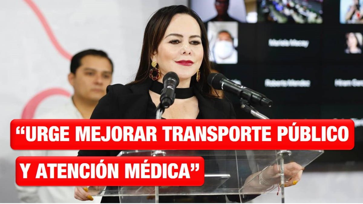 «Urge mejorar el transporte público y atención médica en NLD”; Carmen Lilia Canturosas