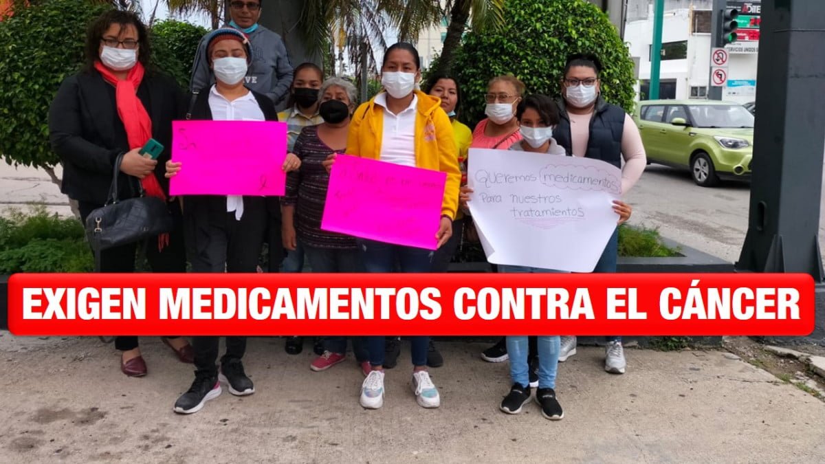 «No nos queremos morir», piden mujeres con cáncer de mama