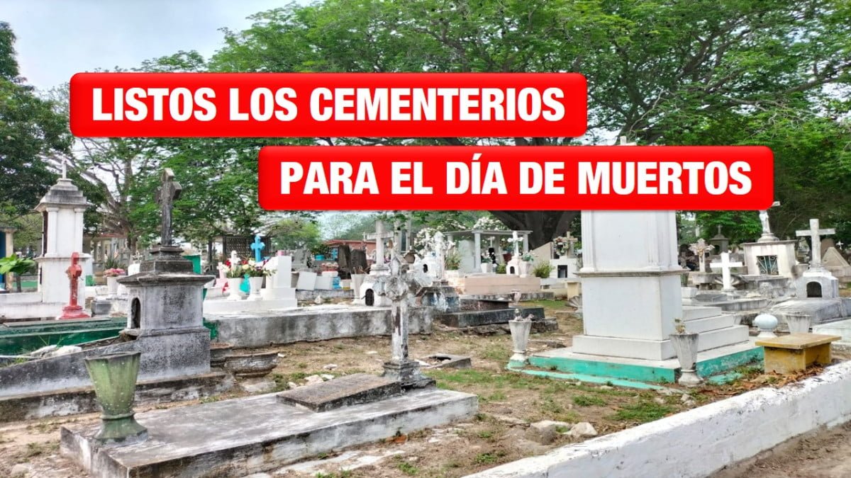 Listos los Cementerios de Tampico para este 1 y 2 de noviembre