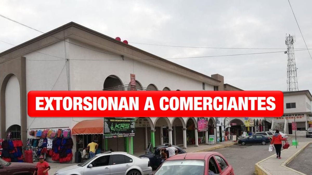 Locatarios del mercado Santander de Altamira víctimas de extorsión