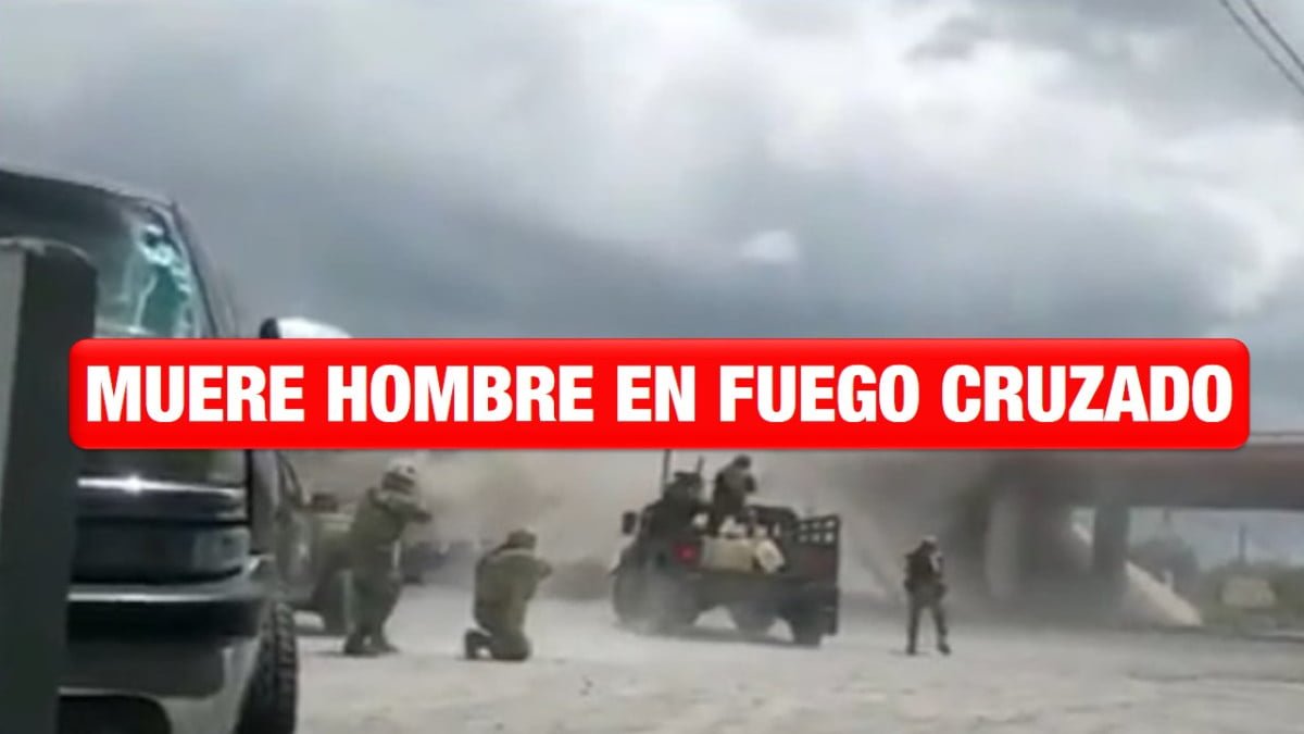Muere hombre en fuego cruzado en Río Bravo