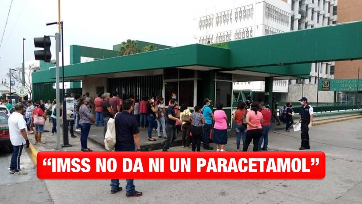 En el IMSS no se consigue ni siquiera un paracetamol, denuncian derechoahabientes