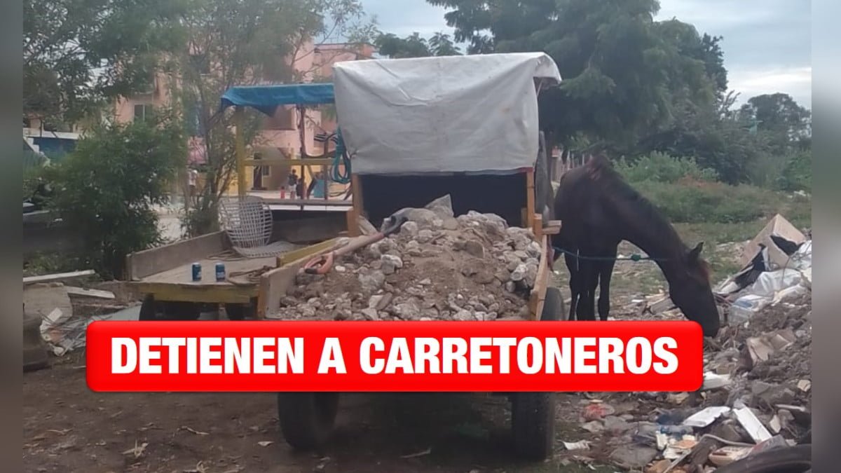 Detienen a carretoneros; no se permitirá relleno de lagunas en Madero
