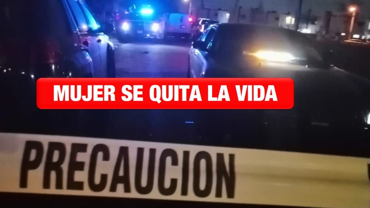 Mujer se quita la vida en dos intentos