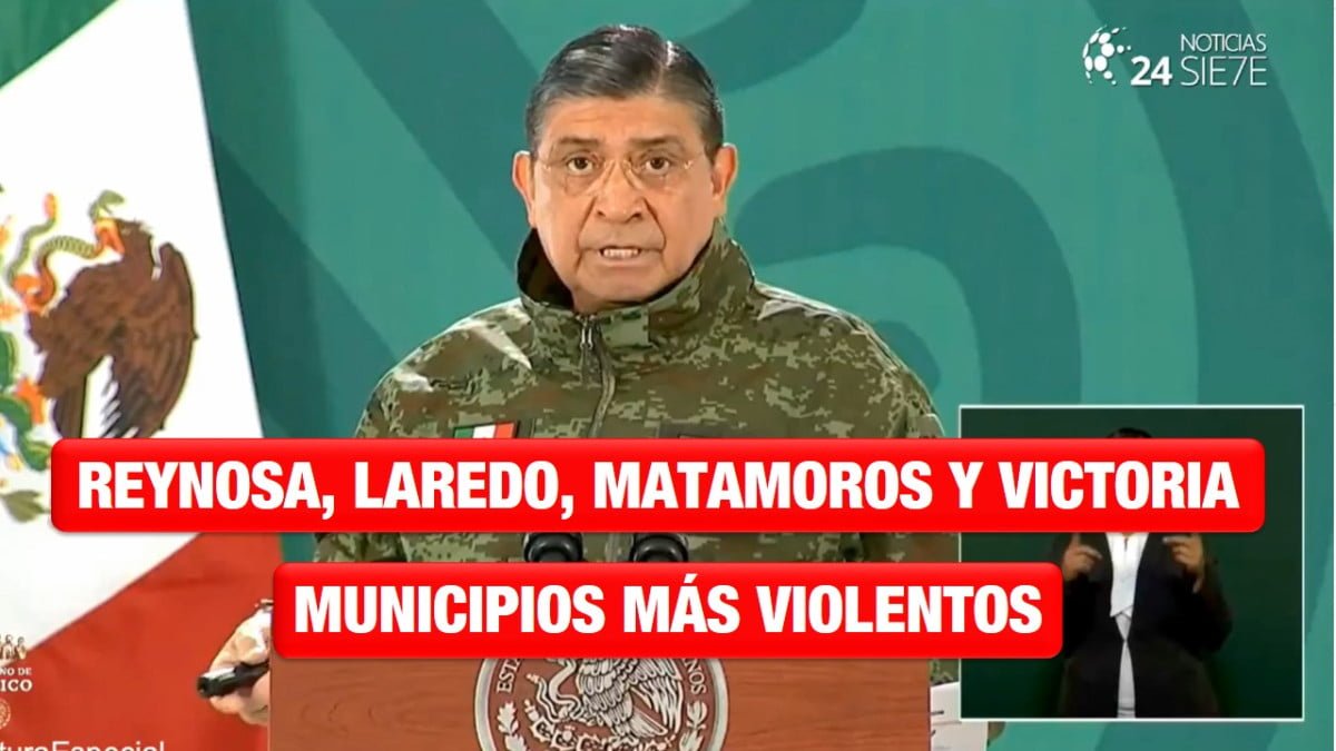 Reynosa, Laredo, Matamoros y Ciudad Victoria son los municipios más violentos