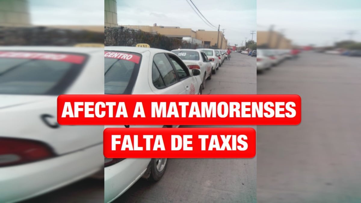 Confirman afectación por falta de transporte público en Matamoros
