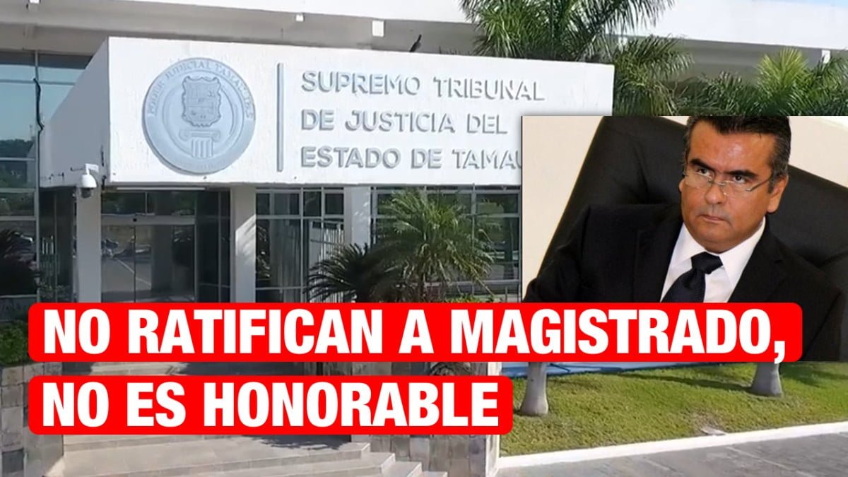 Decide el Gobernador no ratificar al Magistrado Horacio Ortiz; no es honorable.