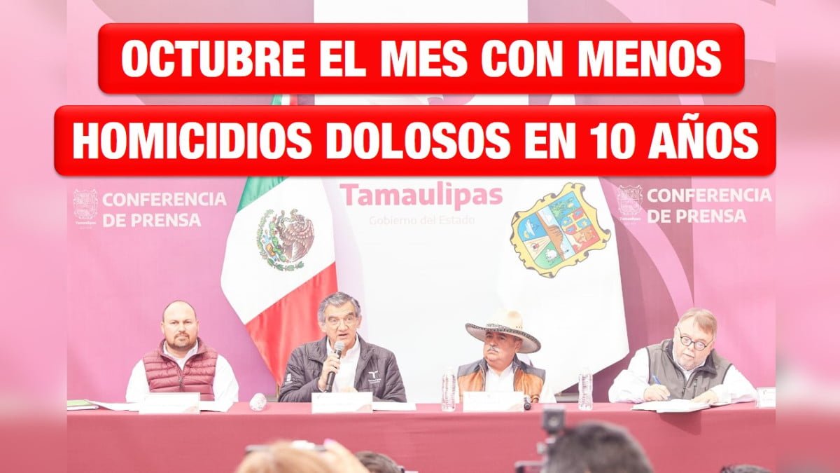 Octubre el mes con menos homicidios dolosos en 10 años