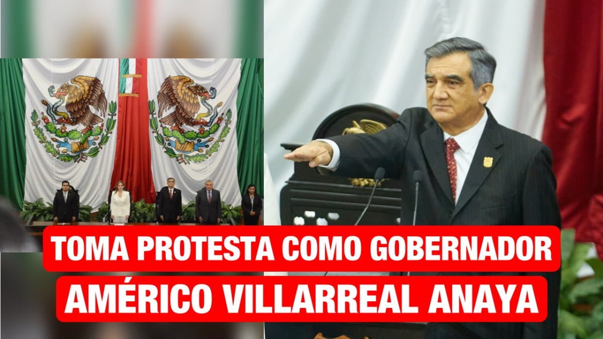 Toma protesta como Gobernador de Tamaulipas Américo Villarreal, llega la Cuarta Transformación a Tamaulipas.
