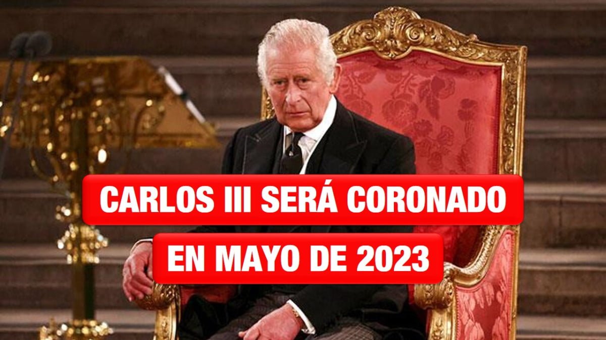 Carlos III será coronado el 6 de mayo de 2023 en la Abadía de Westminster