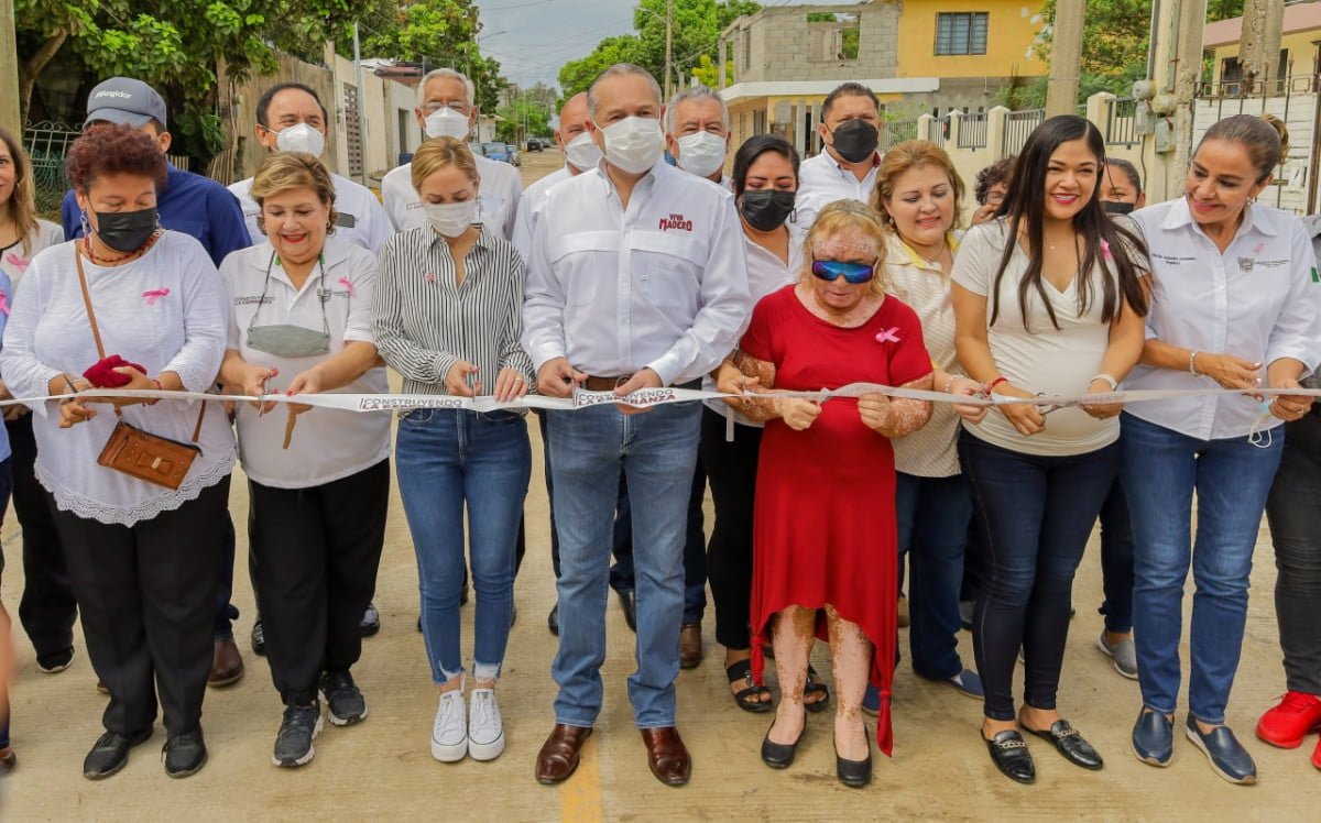 Refuerzan en Ciudad Madero acciones de concientización para la detección oportuna del cáncer de mama.