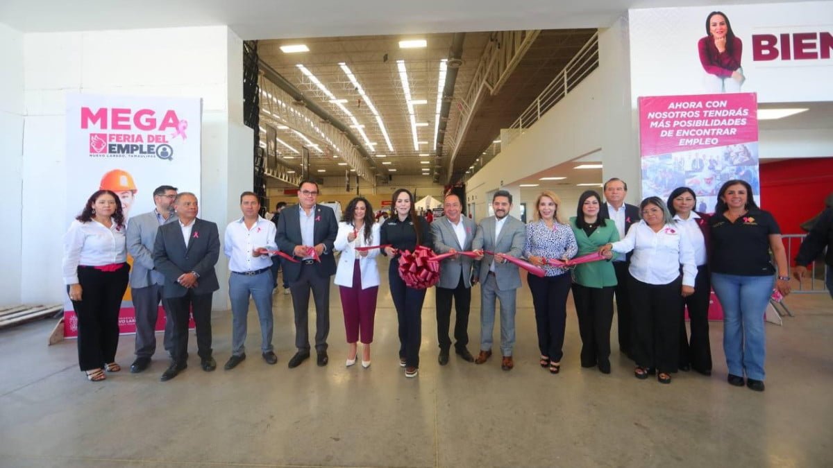 Más de 2 mil empleos se ofertaron en la Mega Feria en Nuevo Laredo