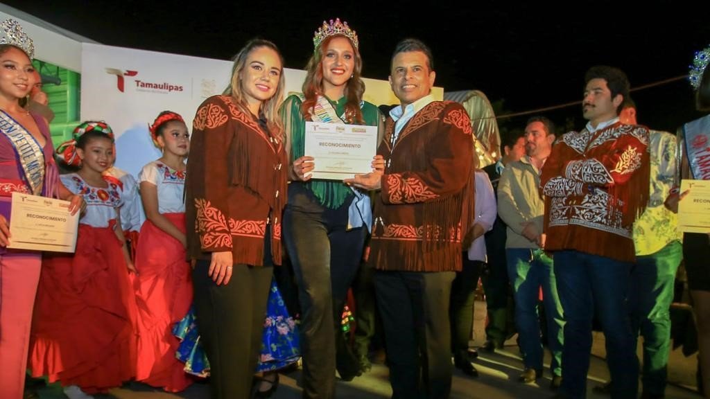 Alcalde Lalo Gattás y su esposa presentes en la inauguración de la Feria Tamaulipas