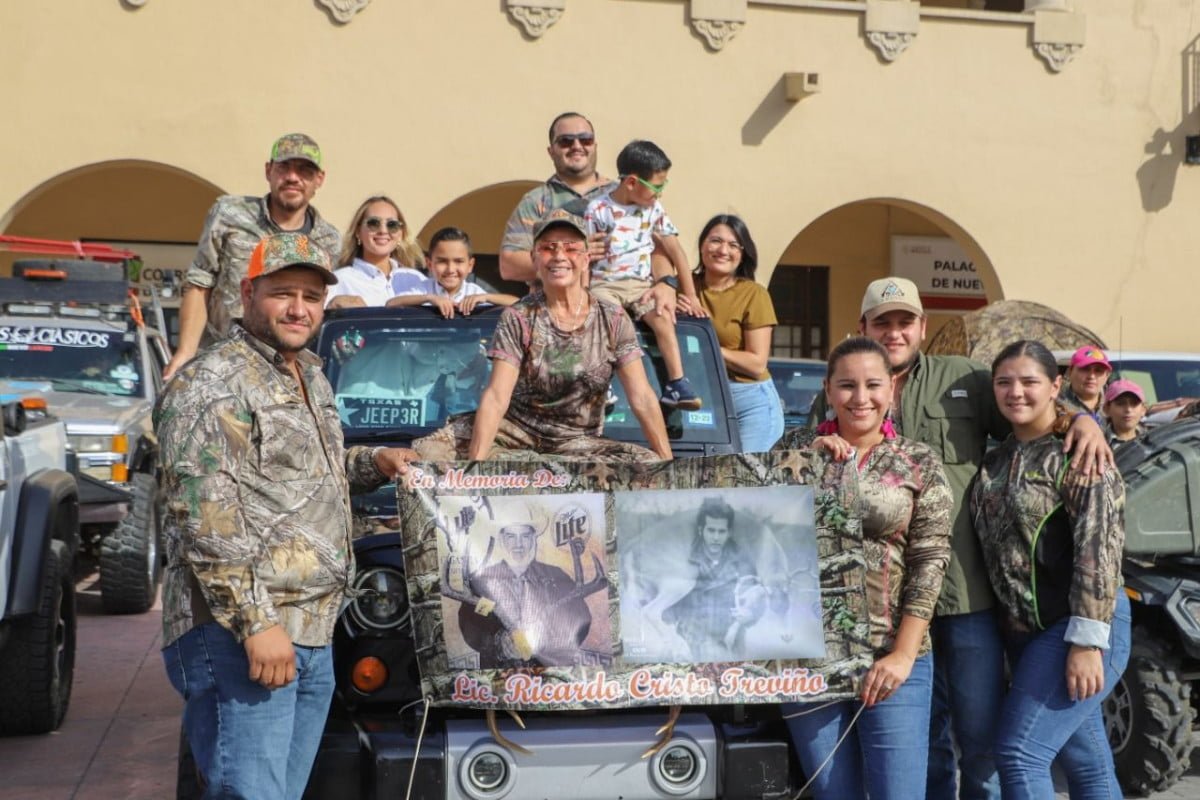Realizan cazadotes desfile cinegético en Nuevo Laredo