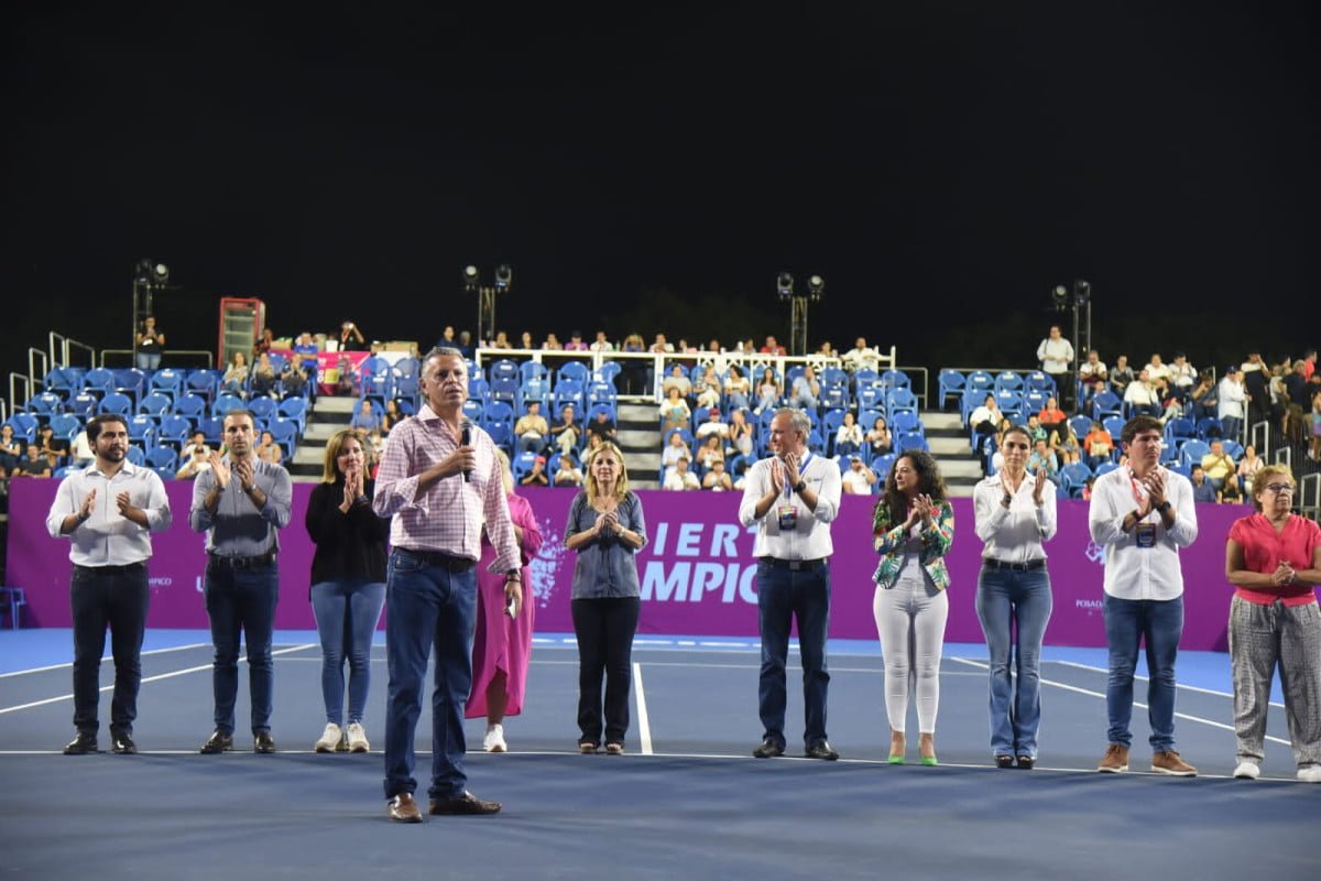 Inaugura Chucho Nader Nuevas Canchas y Abierto de Tenis Tampico