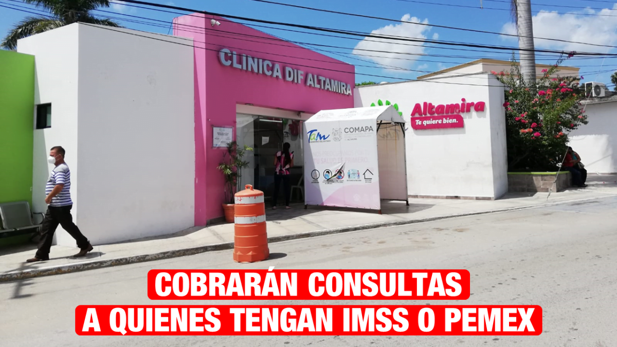 Cobrarán consultas médicas en clínica del DIF a quienes tengan IMSS o Pemex