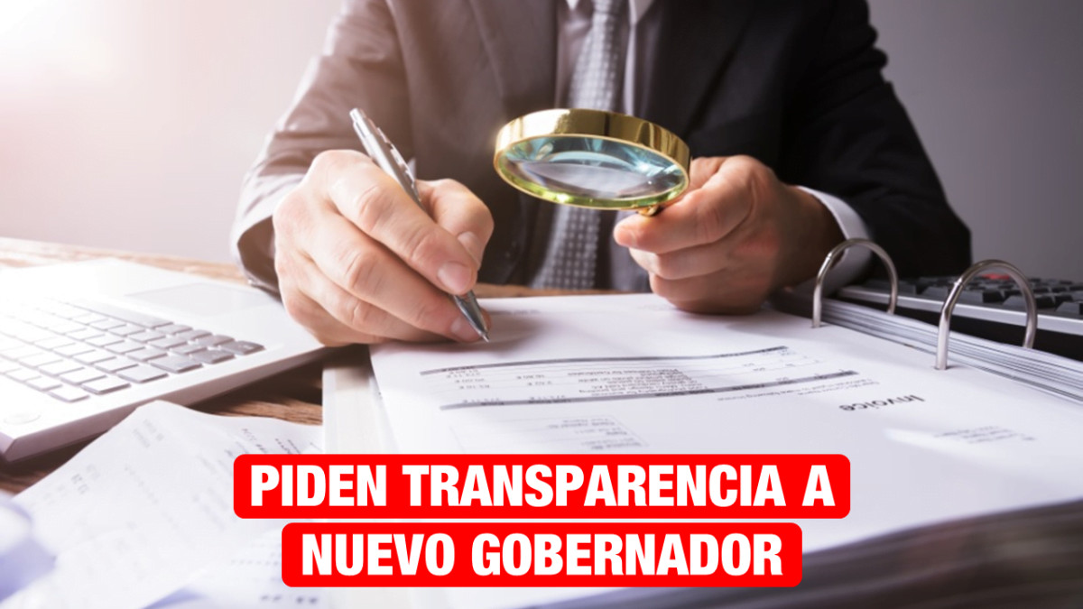 Pide Arcim se transparente la proveeduría del gobierno estatal