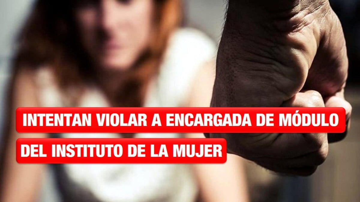Sufre intento de violación encargada de módulo del Instituto de la Mujer en Tampico.