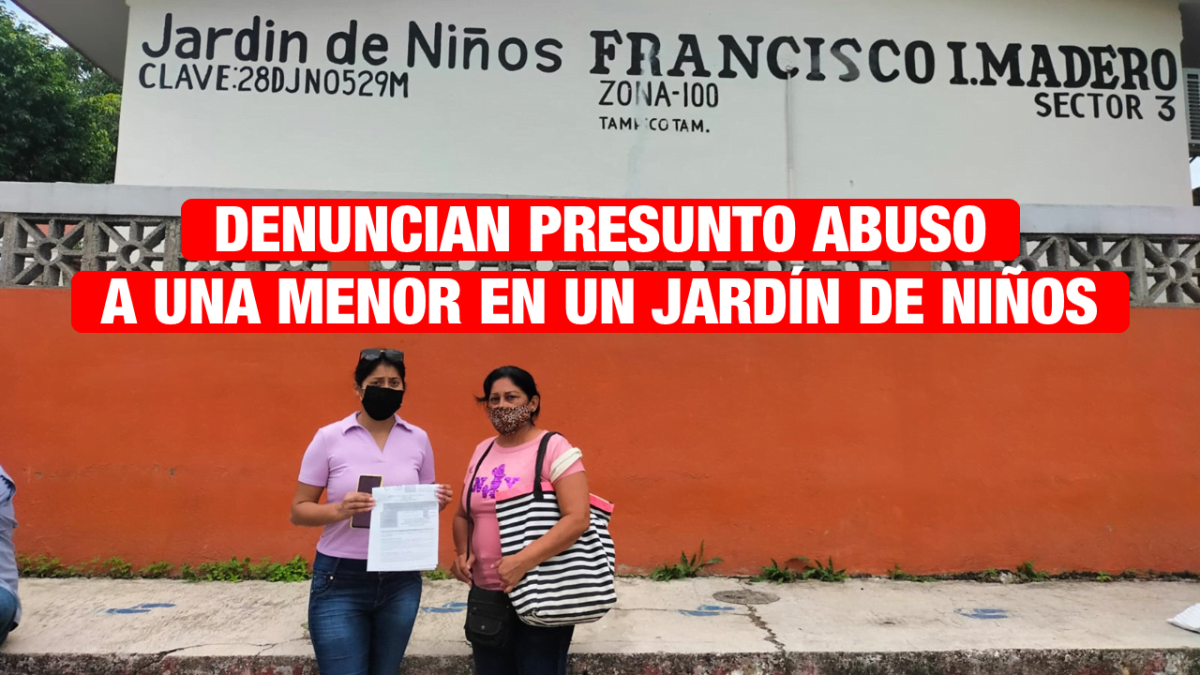 Denuncian presunto abuso a una menor en el interior de un jardín de niños