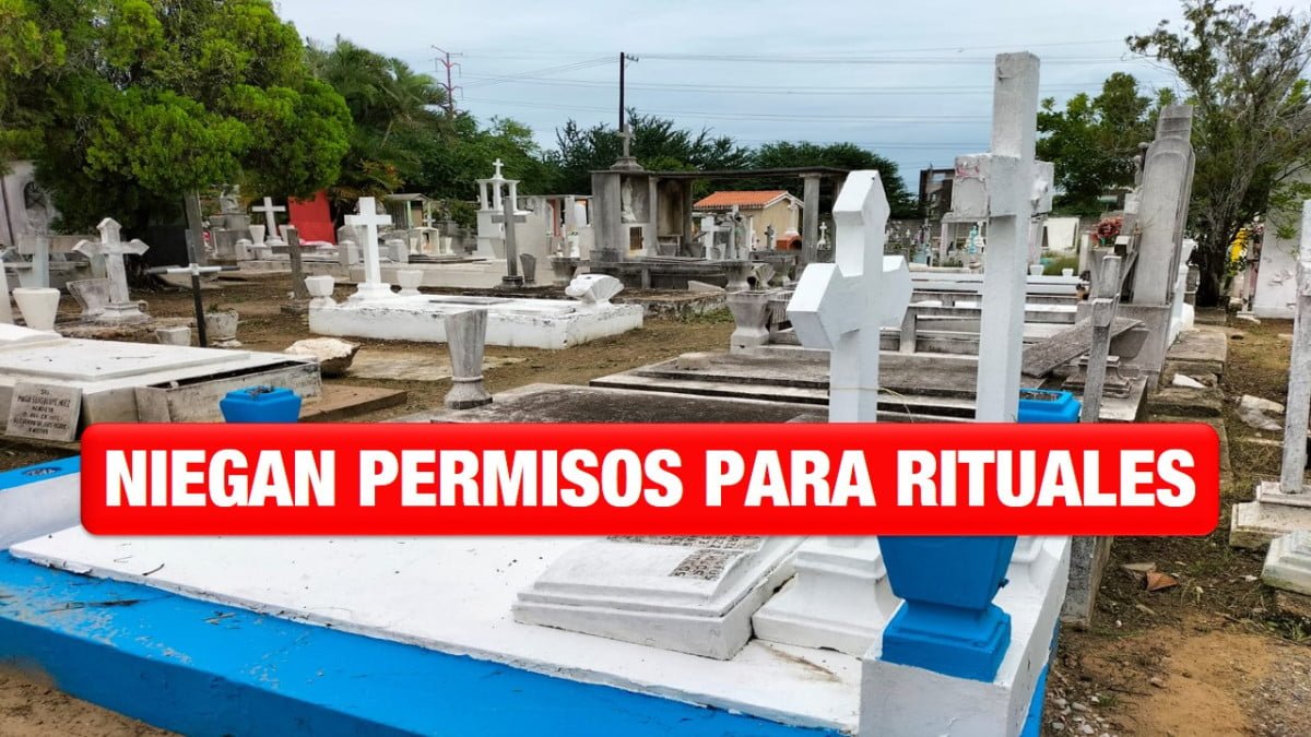 Niegan permisos en Ciudad Madero para realizar rituales en los panteones