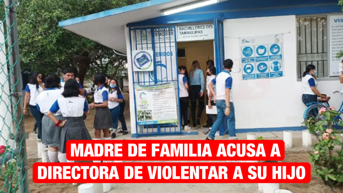 Madre de familia acusa a directora de Cobat de violentar a su hijo