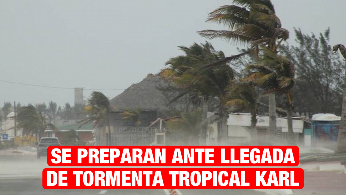 Se prepara Cd. Madero ante llegada de lluvias por tormenta tropical “Karl”