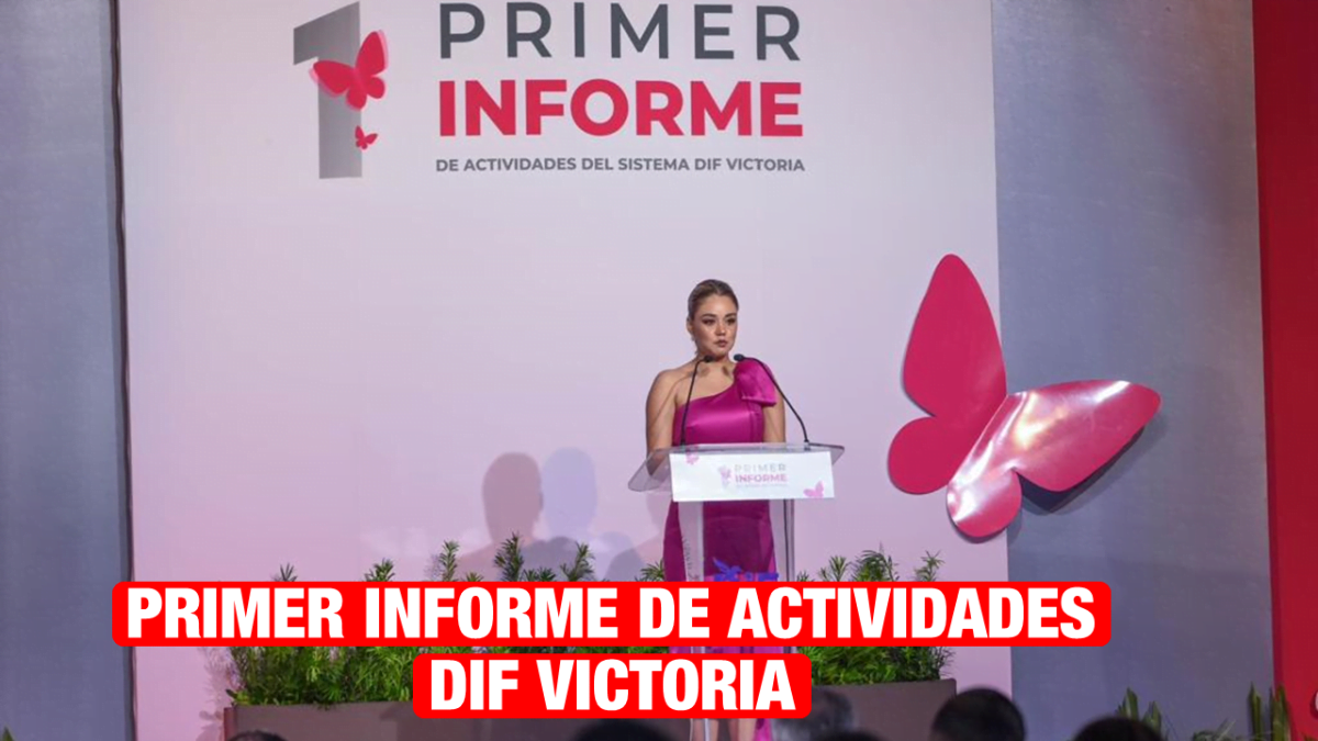 Rinde Lucía Rodríguez de Gattás primer informe de actividades en el DIF Victoria