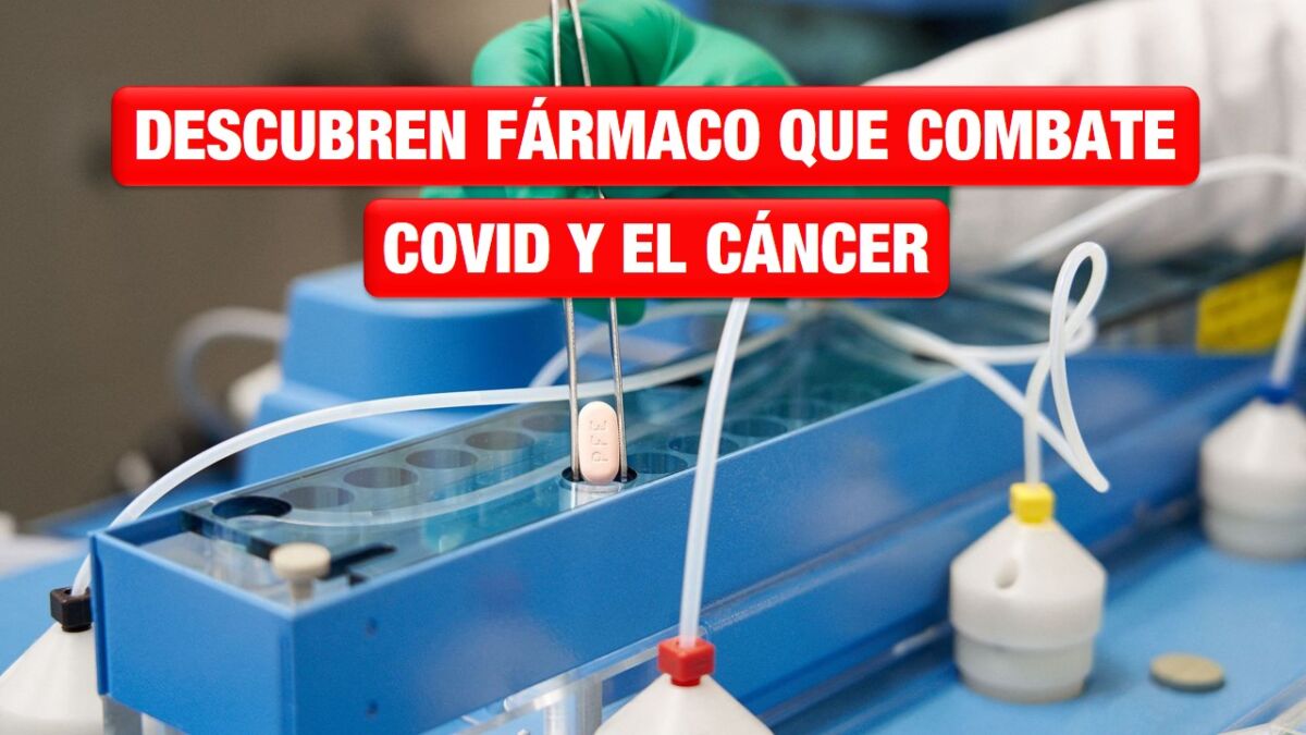 Científicos de EU descubren fármaco que ayuda a combatir Covid y el cáncer