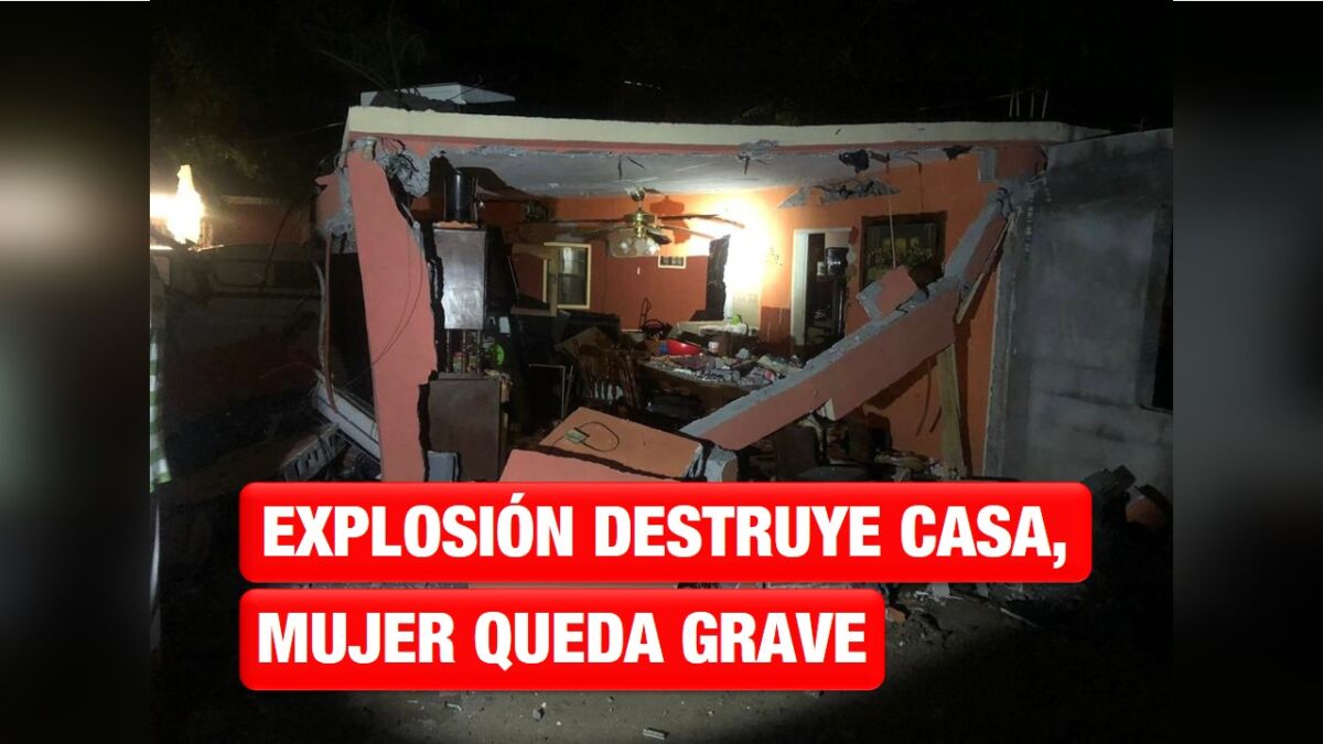 Interviene Protección Civil tras explosión por gas en Ej. Juanillo de Matamoros