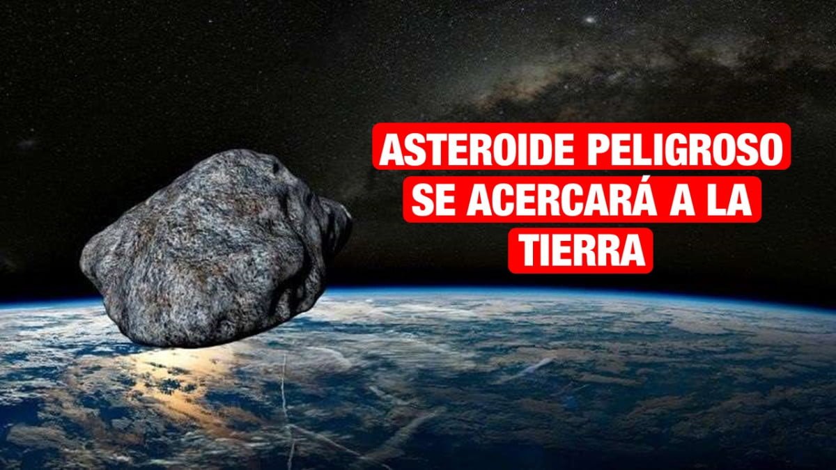 Asteroide peligroso pasará cerca de la Tierra este 1 de noviembre