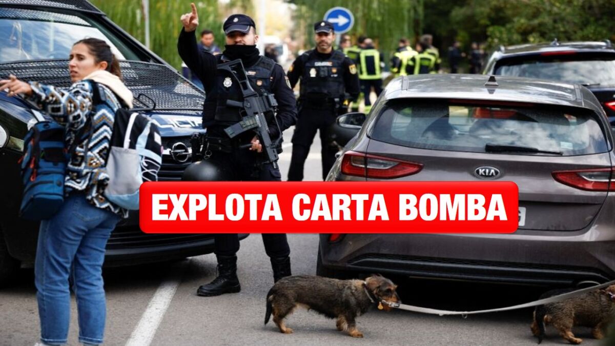 Explota carta bomba en Embajada de Ucrania en Madrid; hay un herido