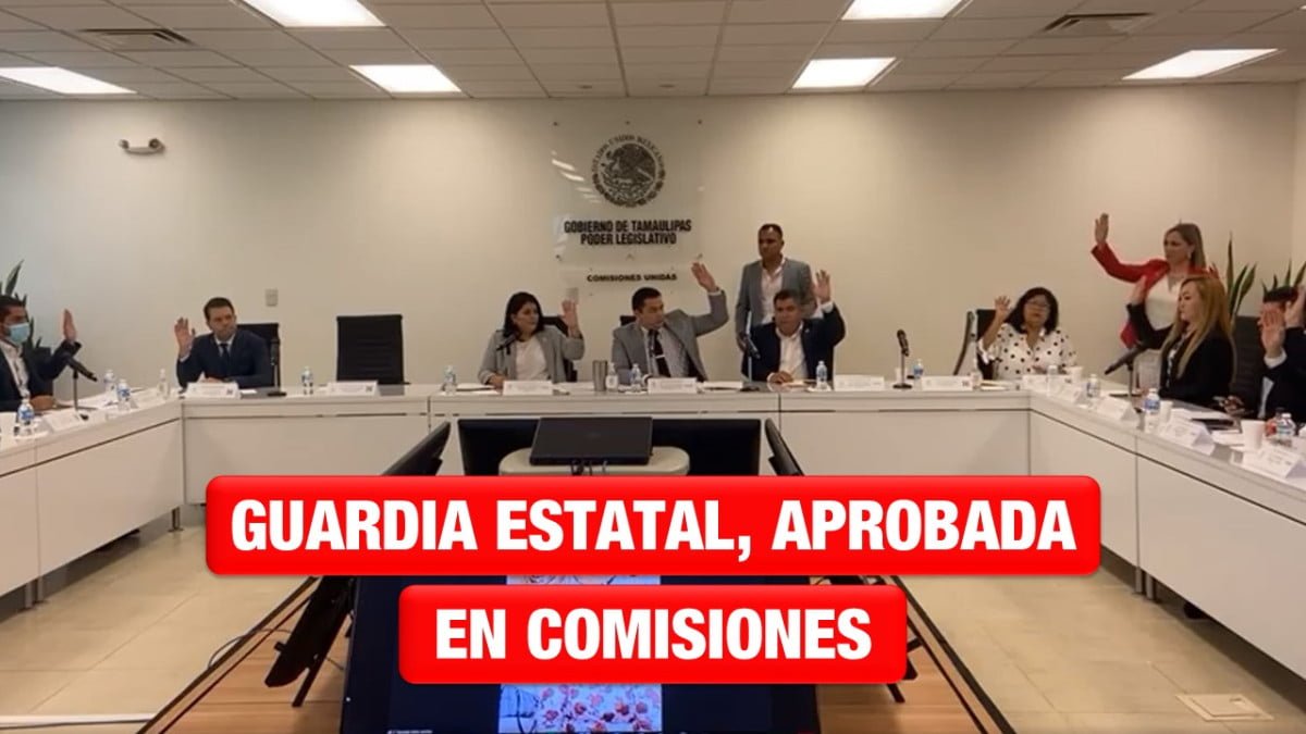 Diputados aprueban en comisiones la creación de la Guardia Estatal