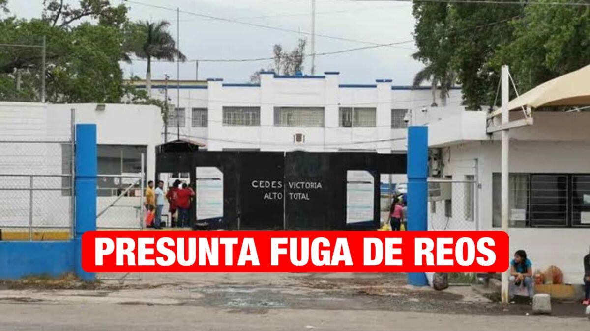 Presunta fuga de reos de penal de Victoria genera movilización.