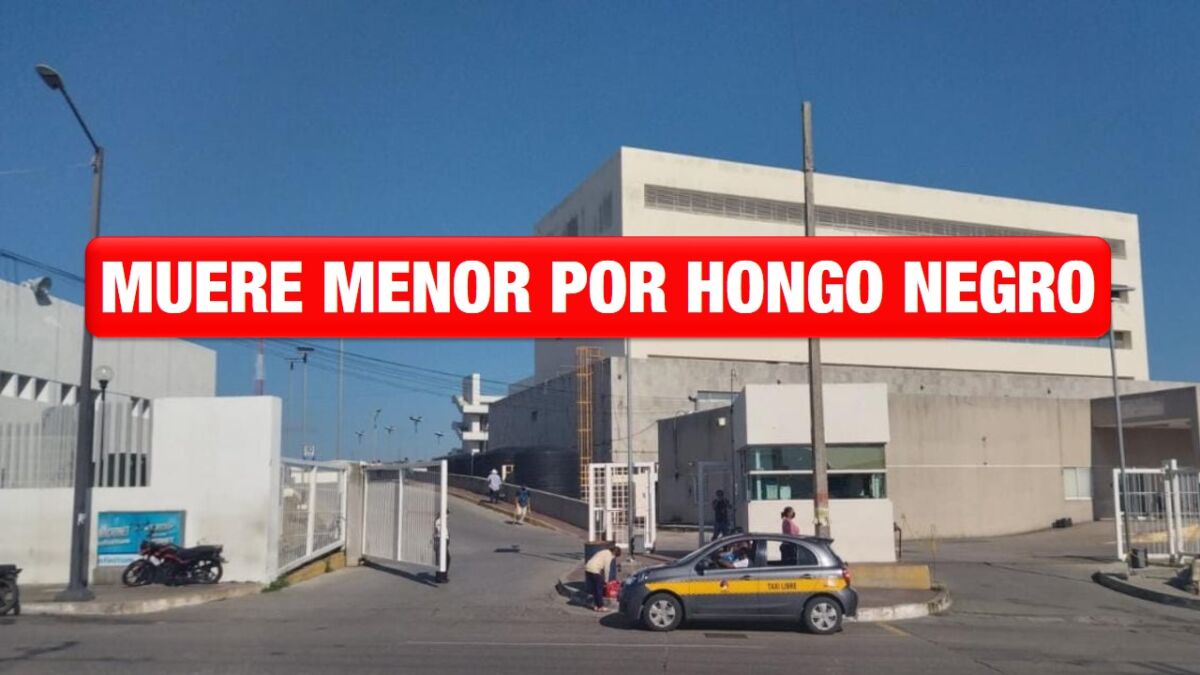 Pierde la vida menor altamirense que contrajo hongo negro