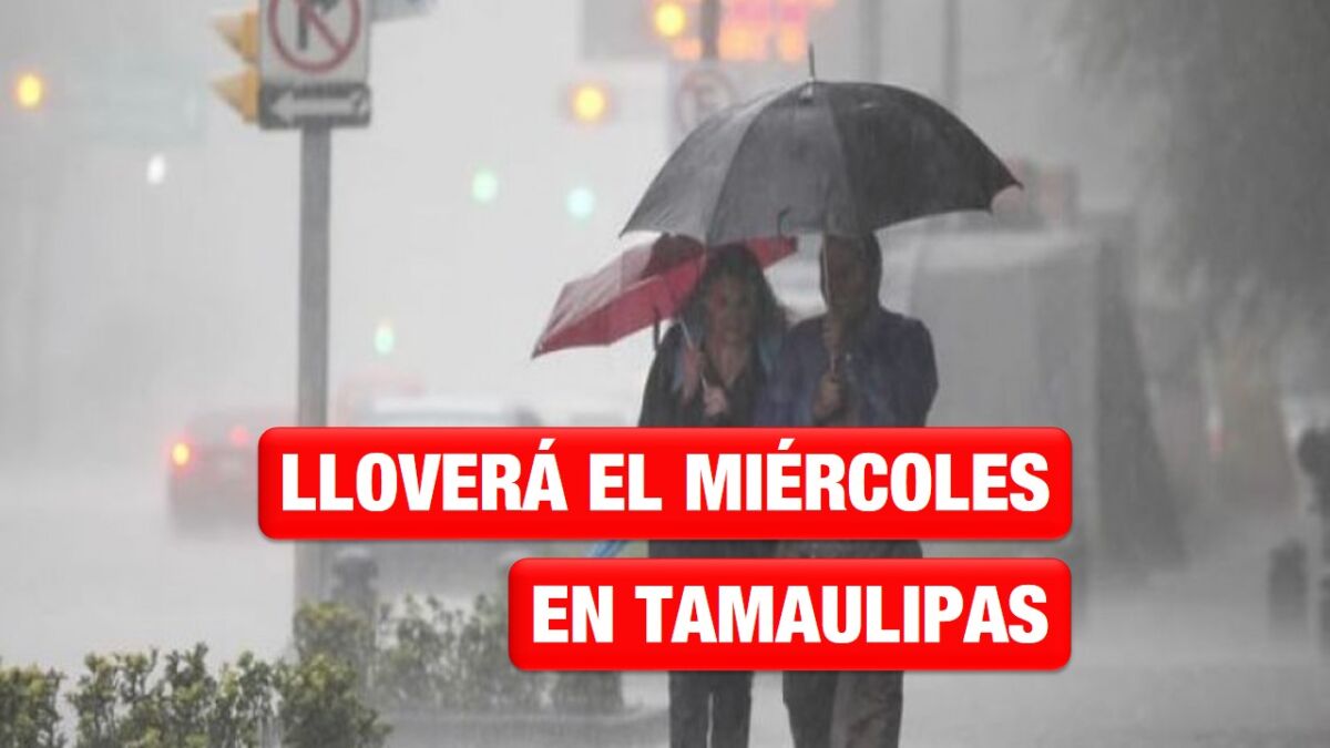 El frente frío N°12 traerá lluvia a Tamaulipas
