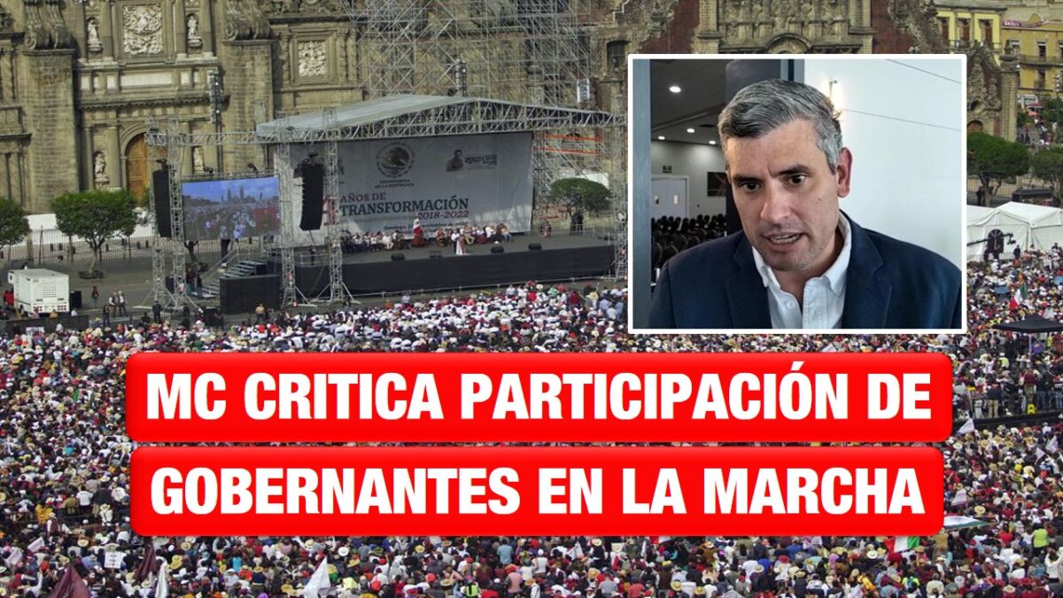 MC critica participación de gobernadores y alcaldes en la marcha de la «nómina»