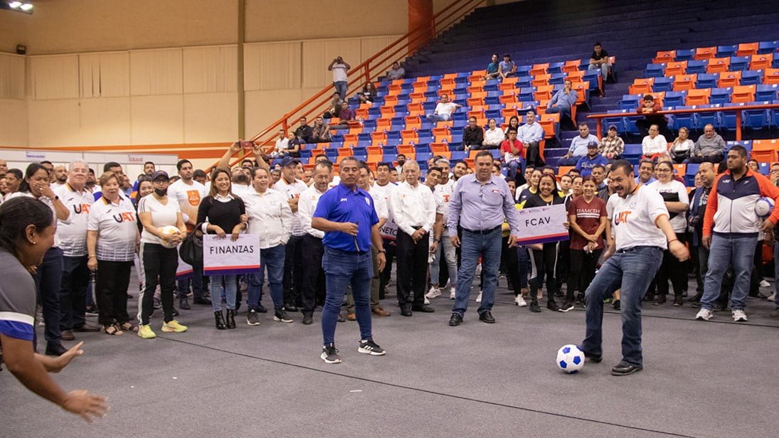 Reactiva UAT torneos deportivos para sus docentes, empleados y directivos