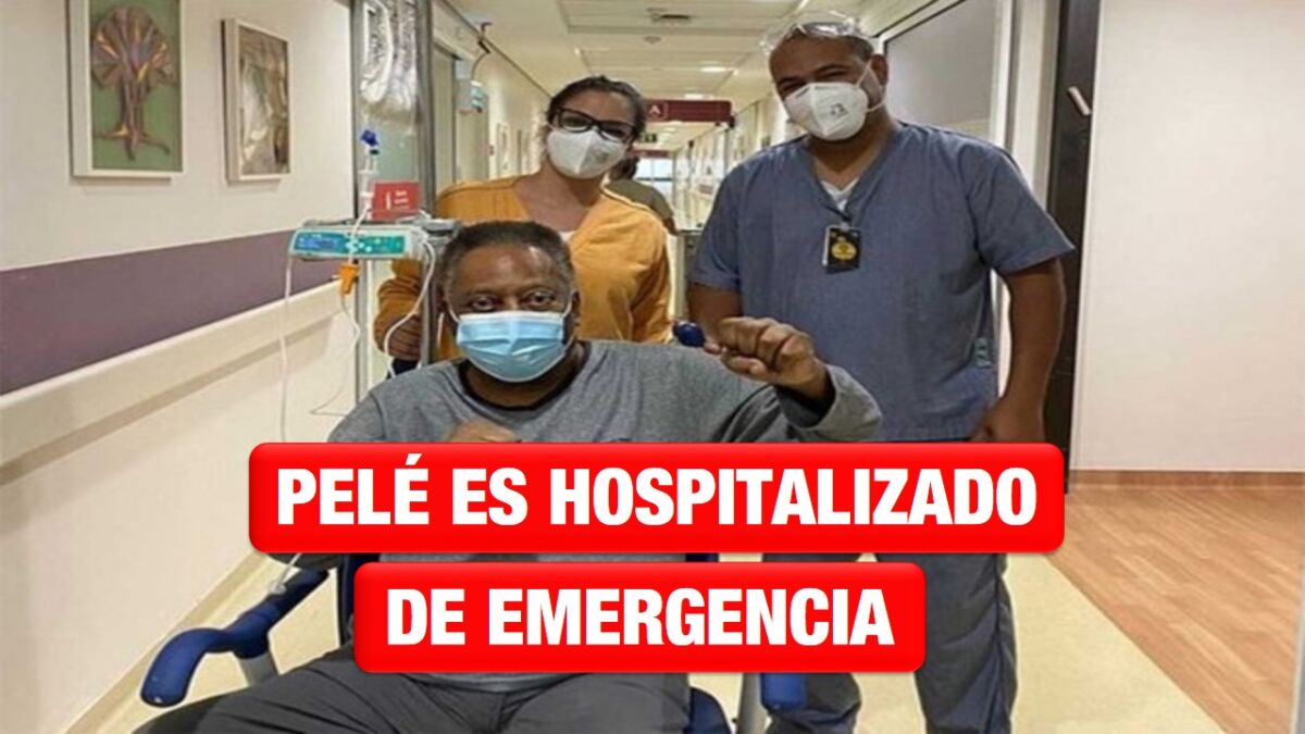 Pelé es hospitalizado de emergencia