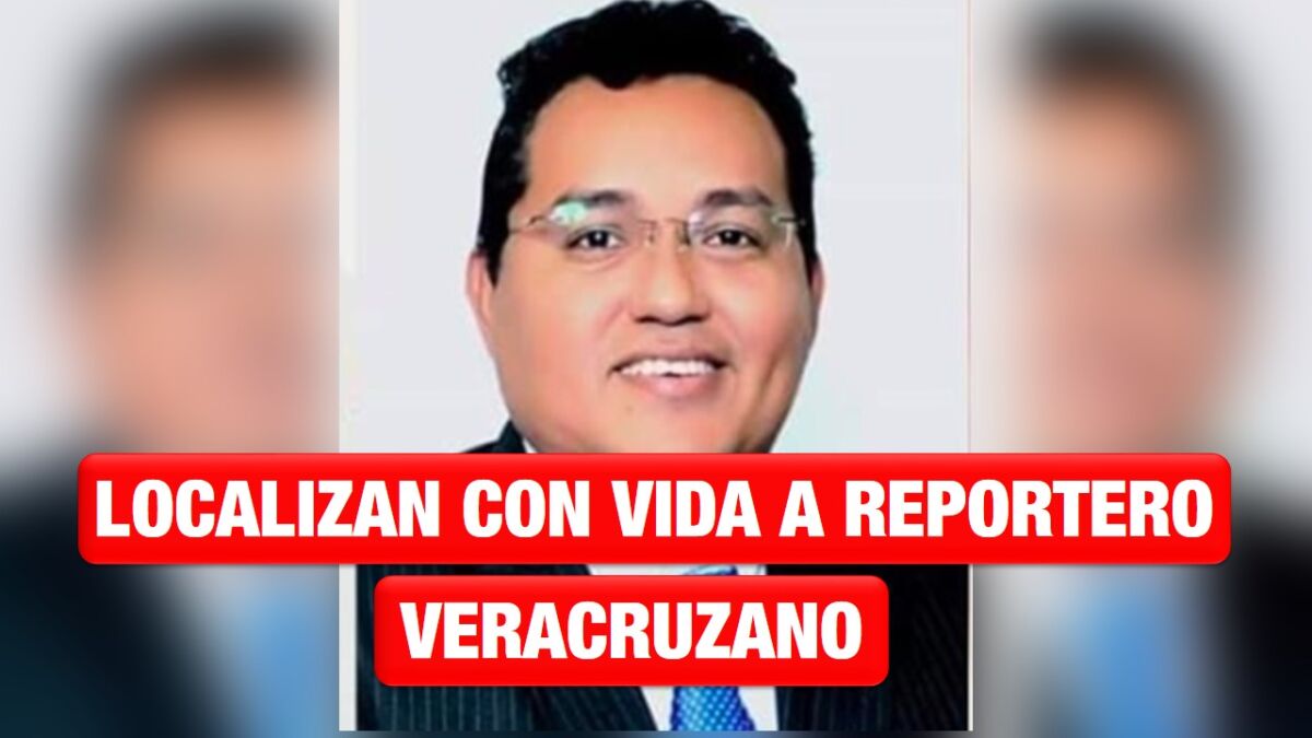 Localizan con vida al reportero Francisco Hernández Elvira